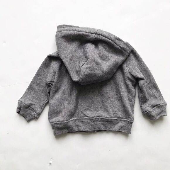 Ralph Lauren gray zip up hoodie play 3 months - Picture 4 of 5